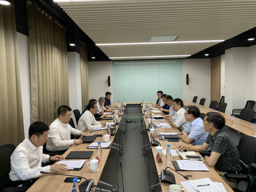 公司黨委書記、總經(jīng)理楊國彪帶隊到中國雄安集團(tuán)拜訪調(diào)研